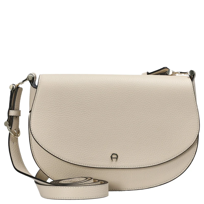Aigner Delia - Bolso de hombro S 23 cm (macadamia white)