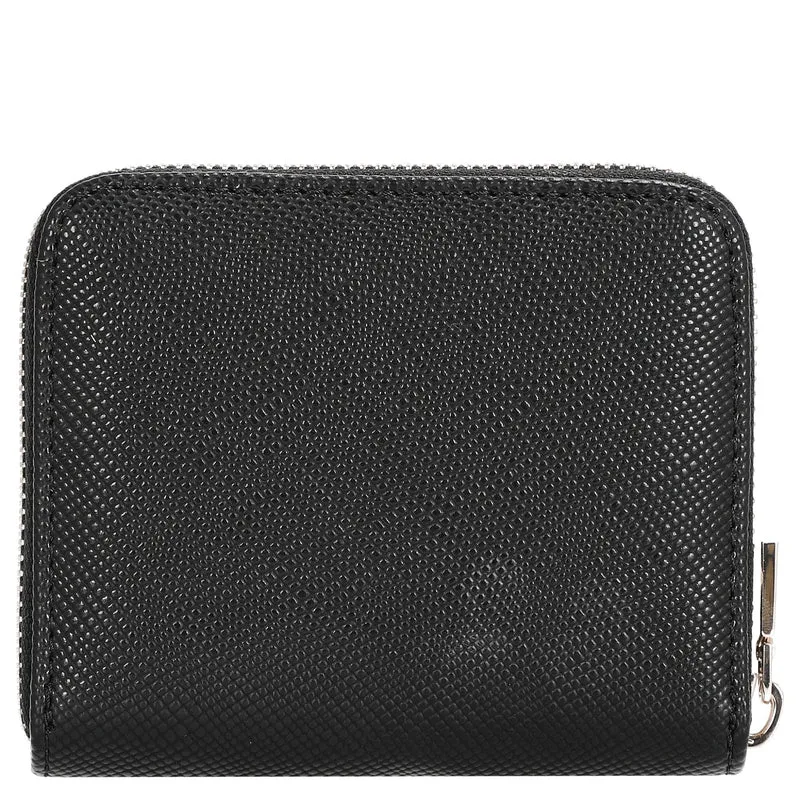 Guess Laurel II SLG Small Zip Around S - Cartera 3cc 11 cm (black)