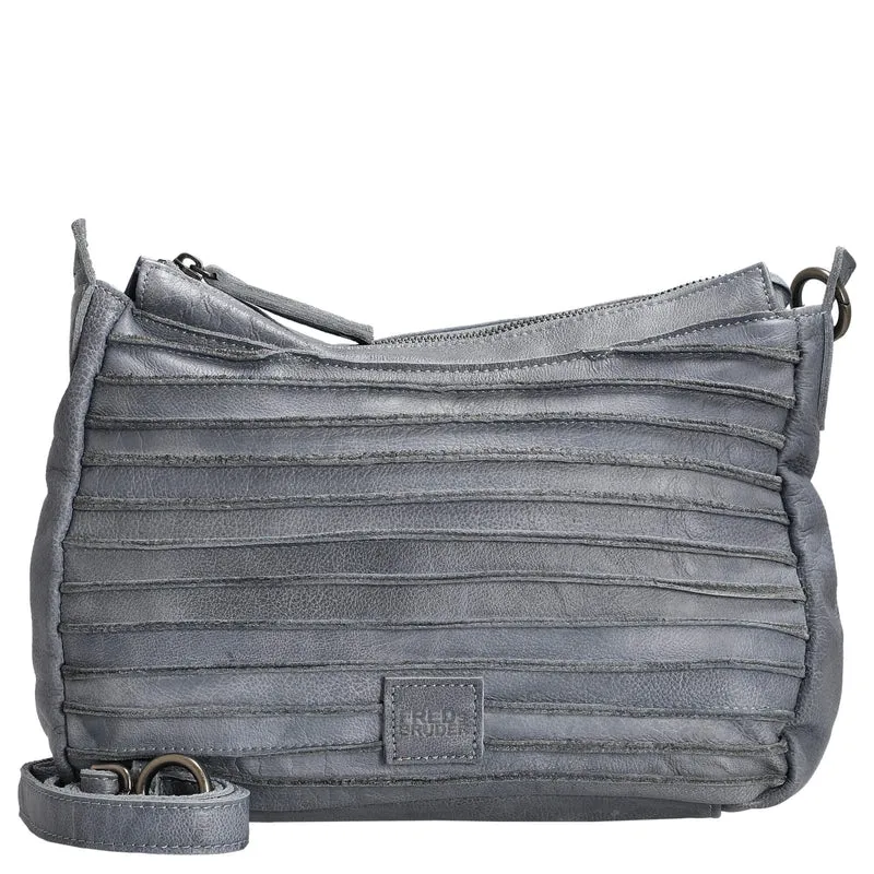 FREDsBRUDER Riffel Likely - Bandolera 38 cm (color: azul cielo)