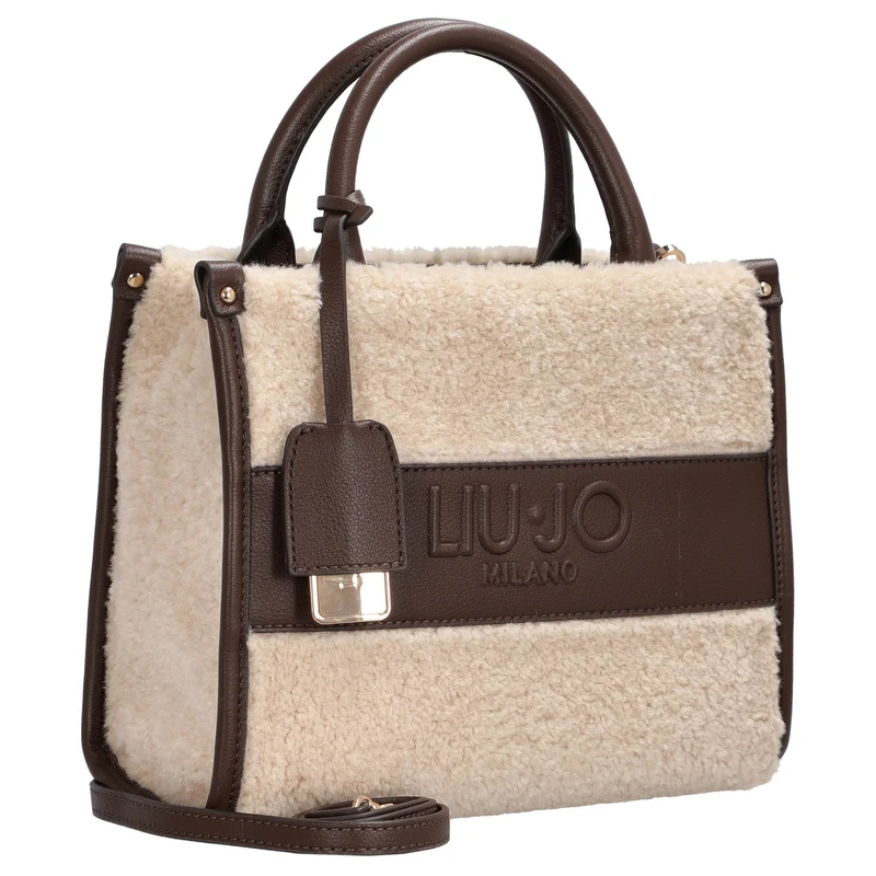 Liu Jo Ridhi Tote - Bolso de mano S 26 cm (moro light)