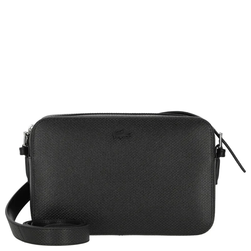 Lacoste Chantaco - Bolso bandolera L 24.5 cm (black)