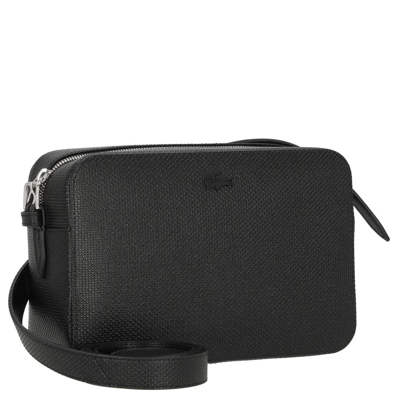 Lacoste Chantaco - Bolso bandolera L 24.5 cm (black)