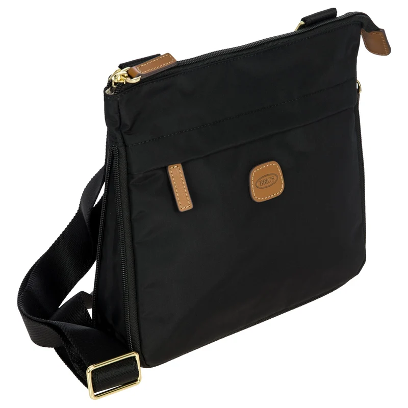 Brics X-Bag - Bolso bandolera 26 cm expandible (black)