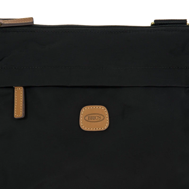 Brics X-Bag - Bolso bandolera 26 cm expandible (black)