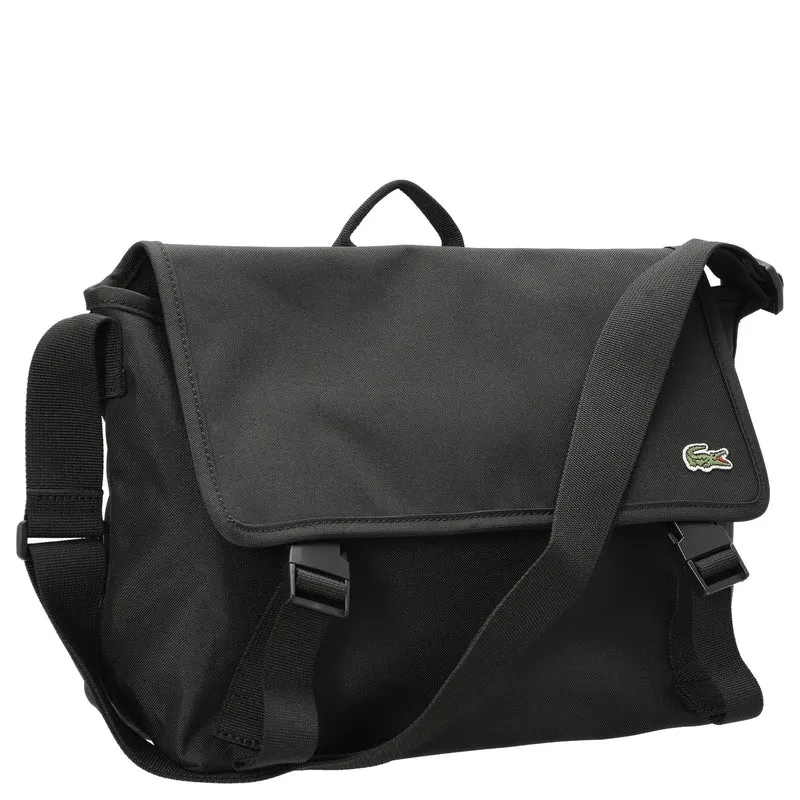 Lacoste Neocroc - Bolso mensajero 14" 32.5 cm (noir)