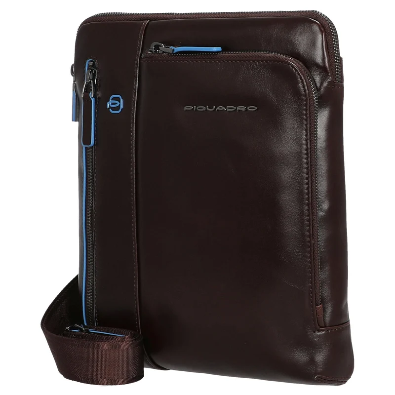 Piquadro Blue Square - Bolso de hombro 24.5 cm (mahogany)