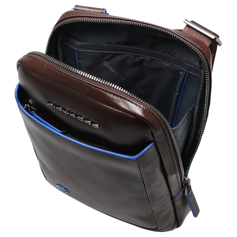 Piquadro Blue Square - Bolso bandolera 22 cm (mahogany)