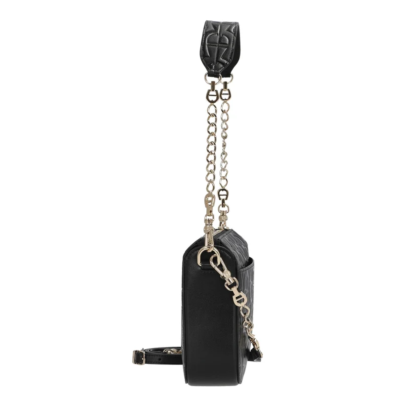 Aigner Pria - Bolso de hombro 21 cm XS (negro)
