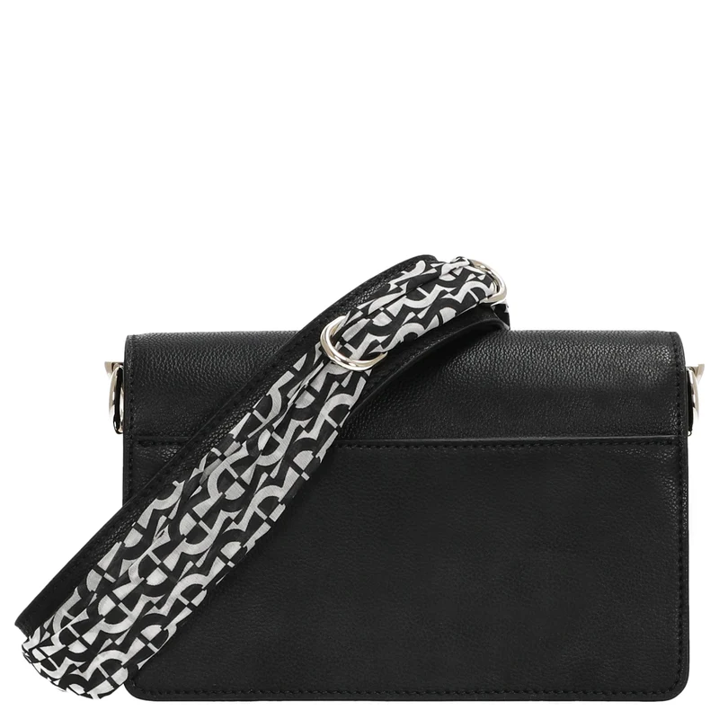 Aigner Livia - Bolso bandolera + Tuch 20 cm S (black)