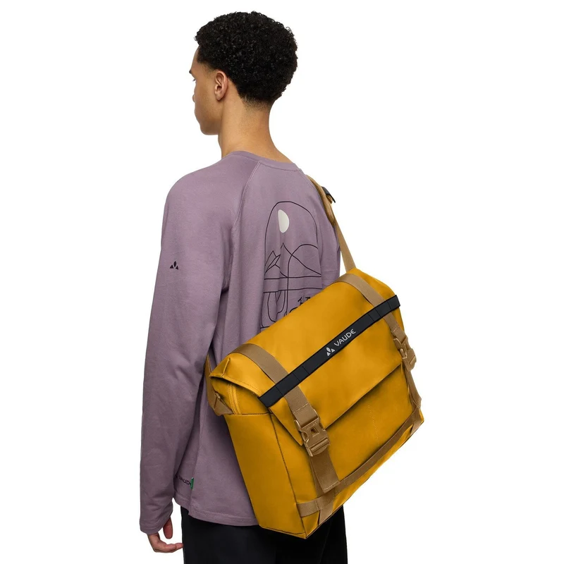 Vaude Mineo Messenger 22 - Bolsa de bandolera 15.6" 43 cm (burnt yellow)
