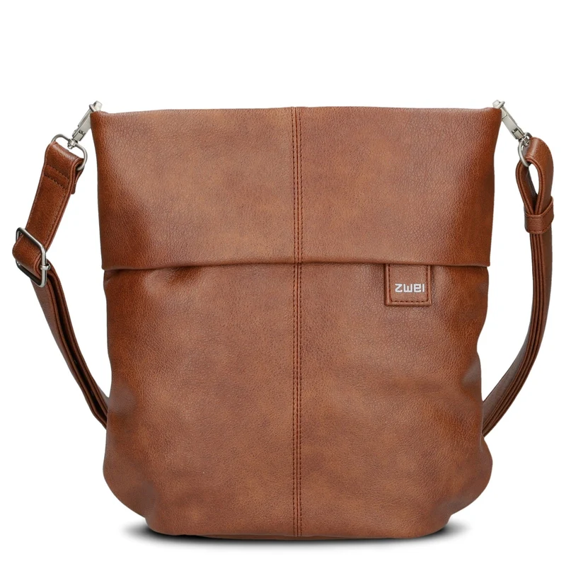 zwei Mademoiselle M90 - Bolso bandolera 28 cm (cognac)