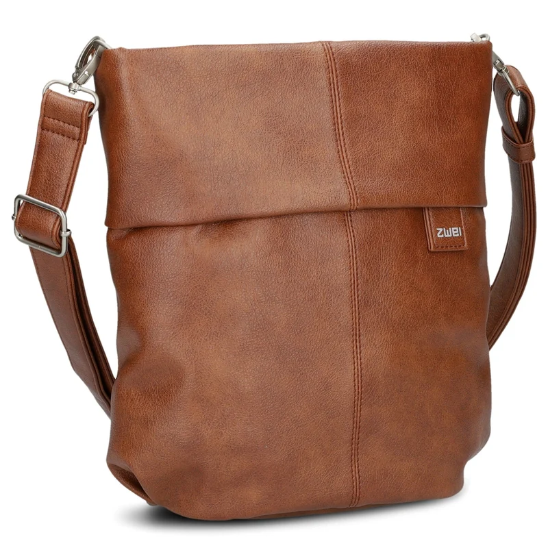 zwei Mademoiselle M90 - Bolso bandolera 28 cm (cognac)