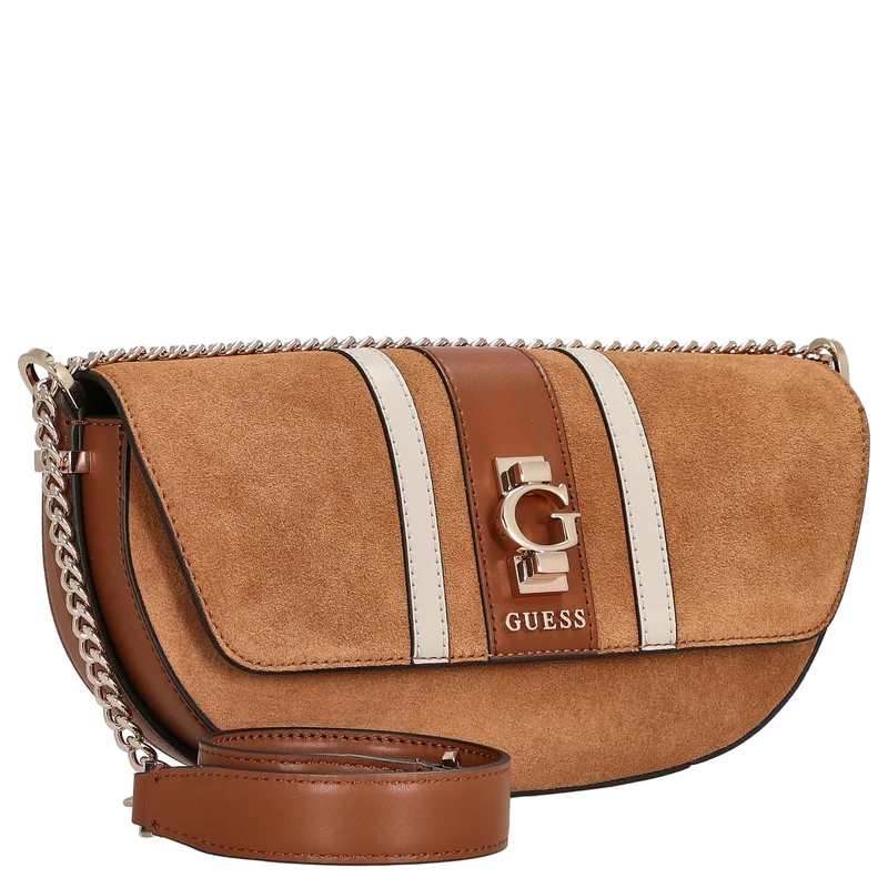 Guess Erenia Convertible Xbody - Bolso bandolera 26 cm (cognac multi)