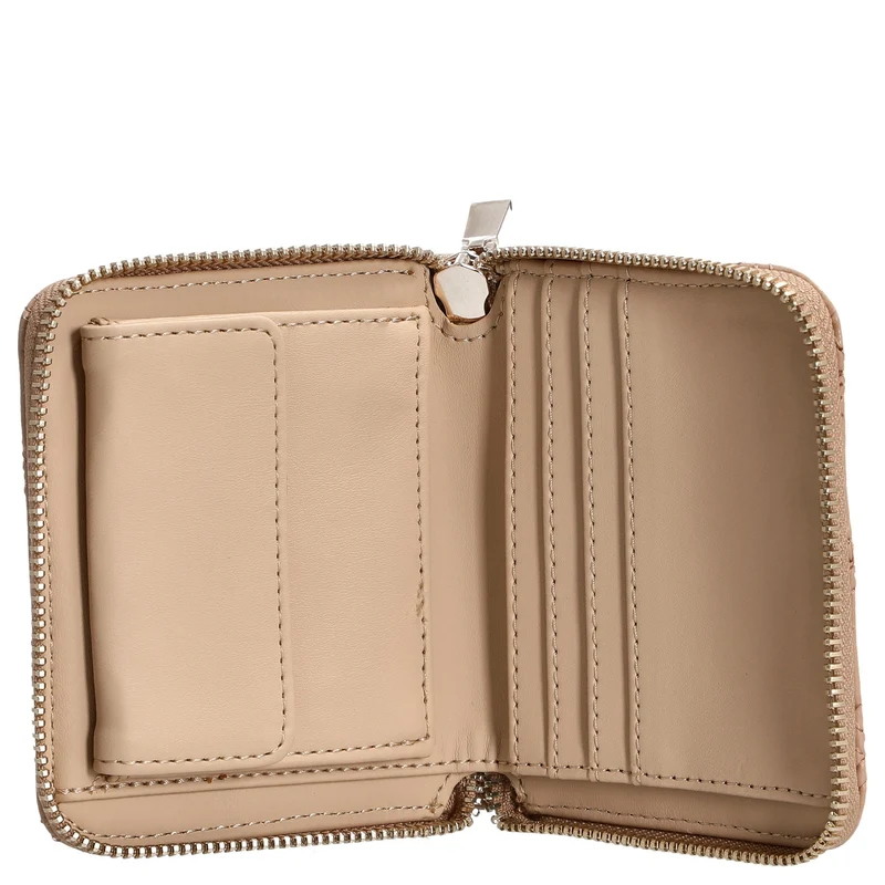 Guess Guilly II SLG Small Zip Around - Cartera 3cc 11 cm (beige)