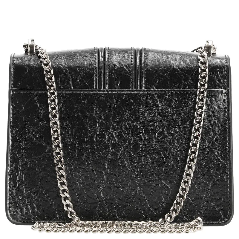Seidenfelt Roros - Bolso de hombro 21 cm (glossy black)