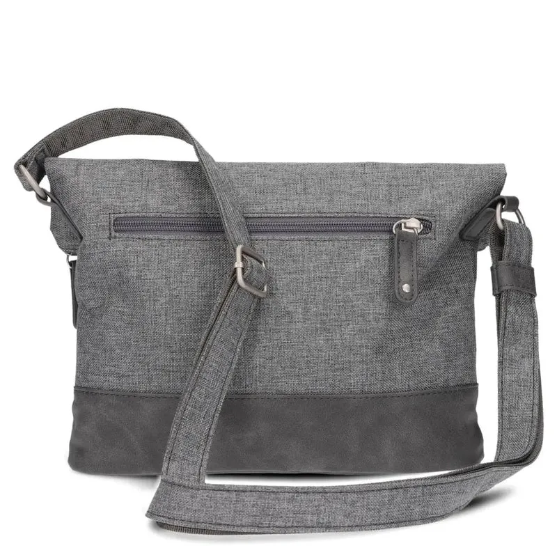 zwei Olli OT6 - Bolso de hombro 20/29 cm (grey)