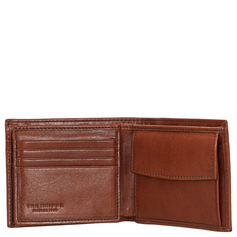 The Bridge Story Uomo - Cartera de hombre 7cc Leder 11 cm (marrone)
