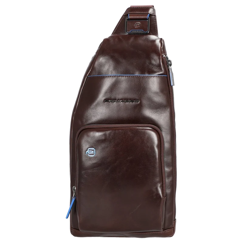 Piquadro Blue Square - Bolso bandolera 36 cm (mahogany)