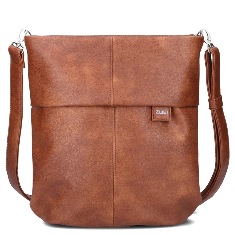 zwei Mademoiselle M12 - Bolso de hombro 32 cm (cognac)