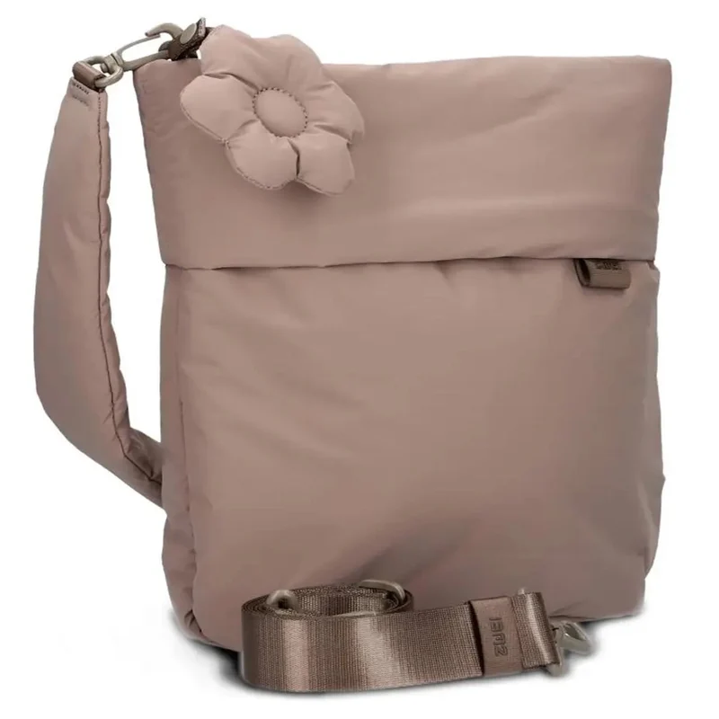 zwei Hannah HA12 - Bolso bandolera 32 cm (cappuccino)