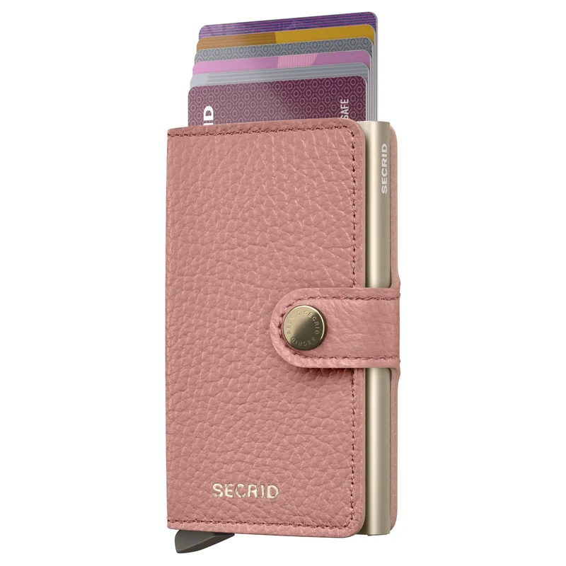 Secrid Miniwallet Pebble - Cartera 6cc 10.2 cm RFID (rose)