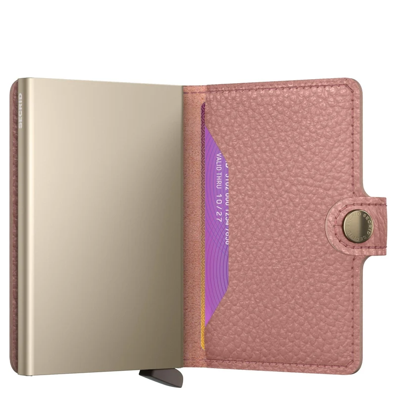 Secrid Miniwallet Pebble - Cartera 6cc 10.2 cm RFID (rose)