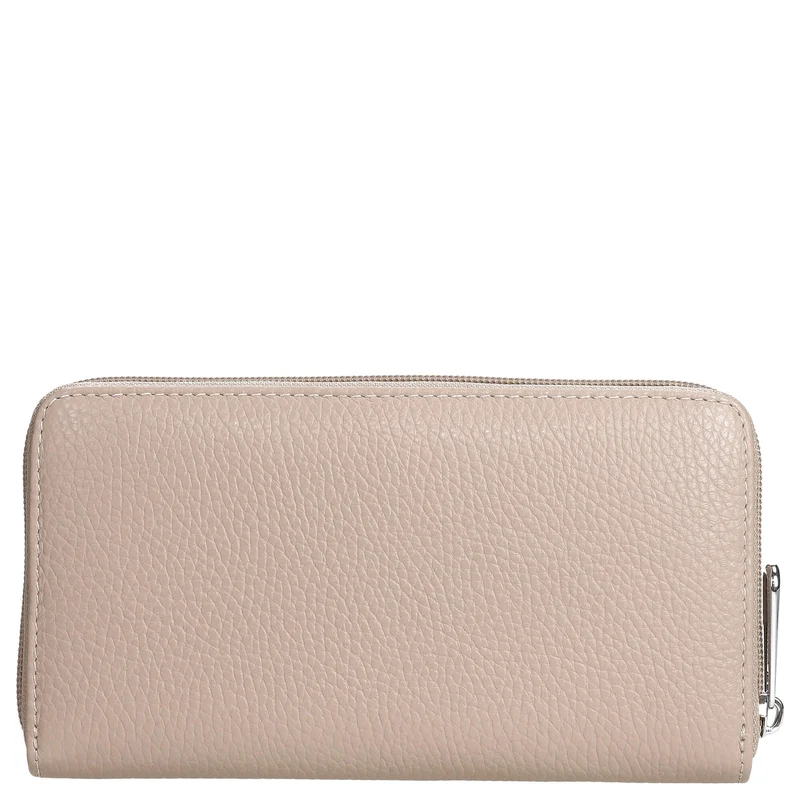 Mandarina Duck Mellow Leather - Cartera 12cc 19 cm (warm taupe)