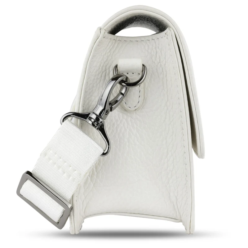 bugatti Elsa - Bolso bandolera Leder S 18.5 cm (weiß)