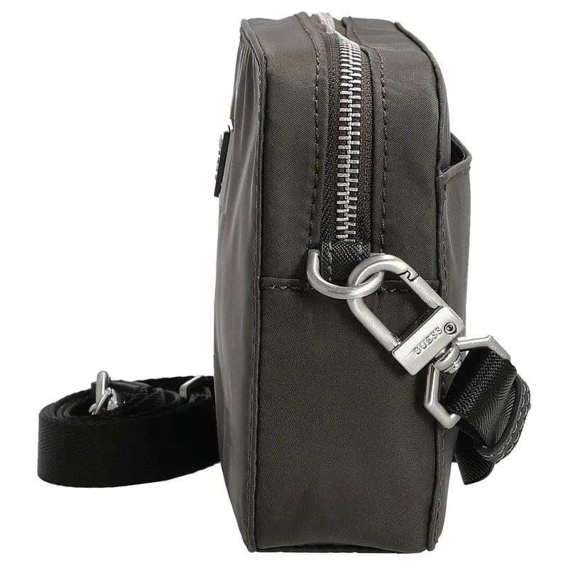 Guess Milano Camera Bag S - Bolso bandolera 22 cm (deep taupe)