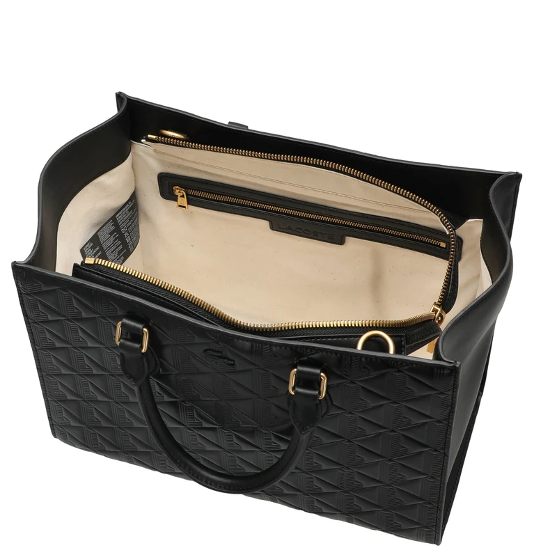 Lacoste Maheki Bag - Bolso L 31 cm (noir)
