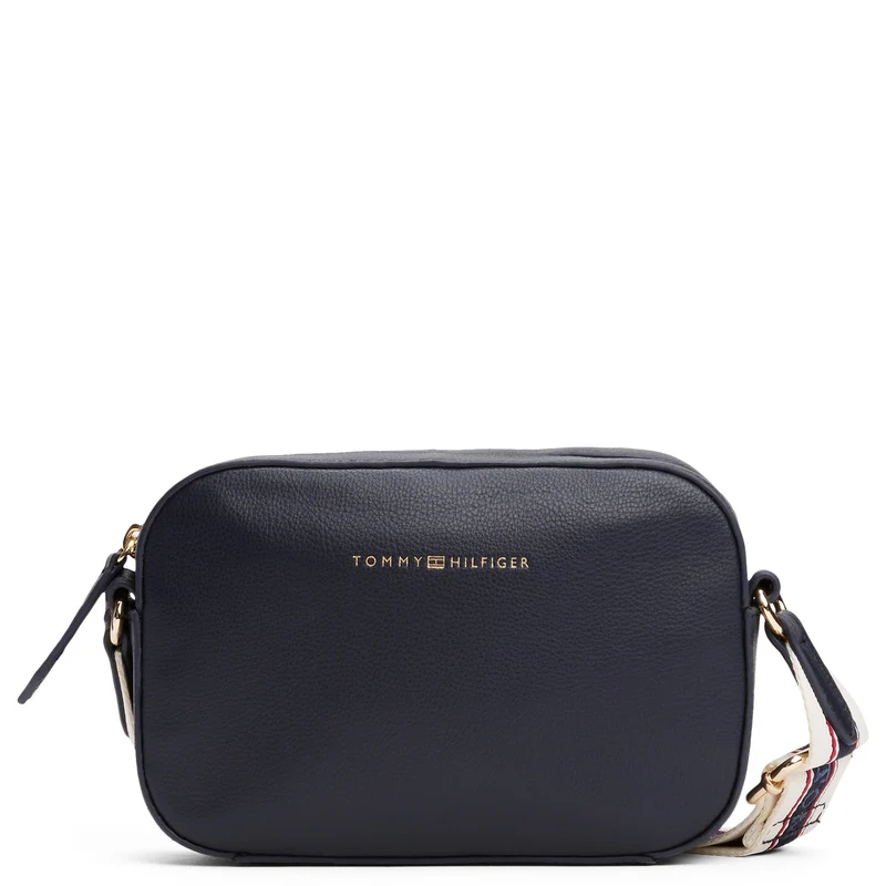 Tommy Hilfiger Logo Tape Camera - Bolso bandolera 19.5 cm (space blue corp)