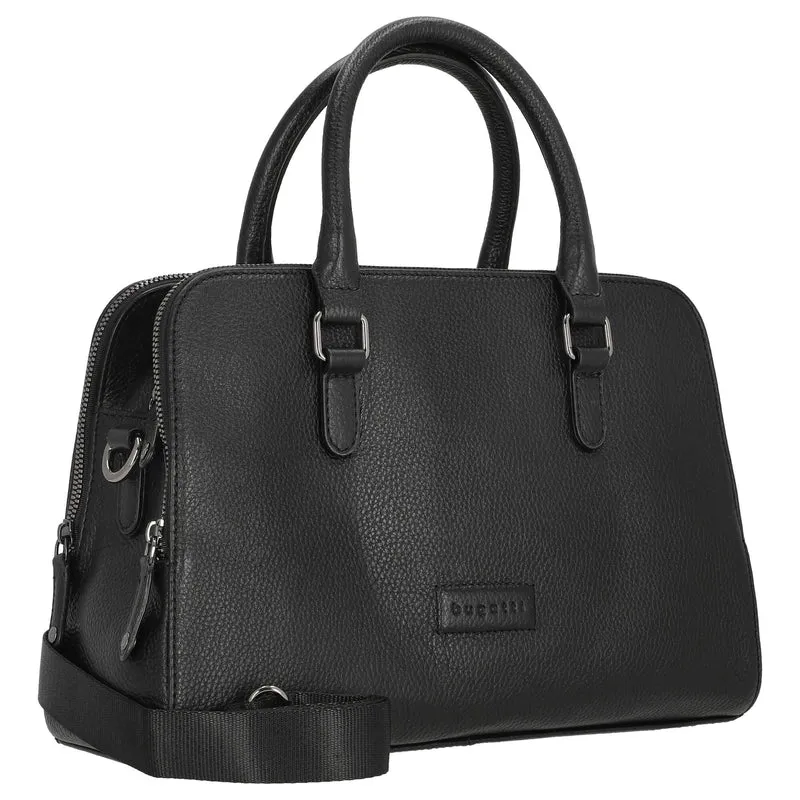 bugatti Elsa - Bolso bandolera 31 cm (black)