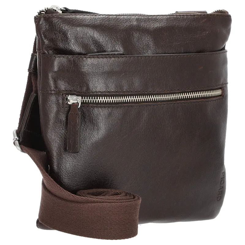 Picard Buddy - Bolso bandolera S 25 cm (cafe)