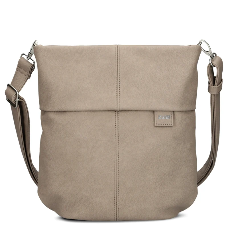 zwei Mademoiselle M90 - Bolso bandolera 28 cm (nubuk-cappuccino)