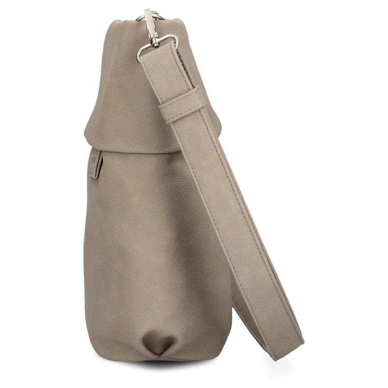 zwei Mademoiselle M90 - Bolso bandolera 28 cm (nubuk-cappuccino)