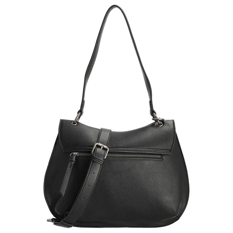 FREDsBRUDER My Bestie Big Saddle - Bolso de hombro 36 cm (black)