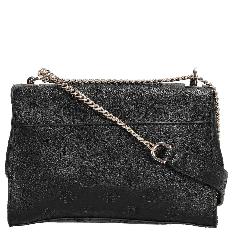 Guess Cresidia II Convertible Xbody - Bolso bandolera (black logo)