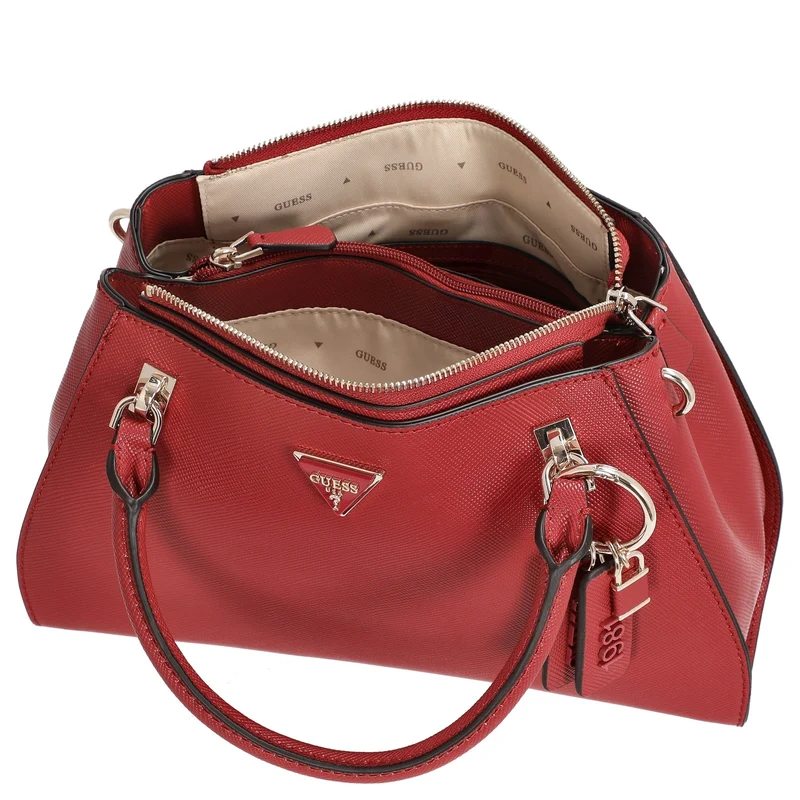 Guess Noelle II Luxury - Bolso de mano 24 cm (garnet)
