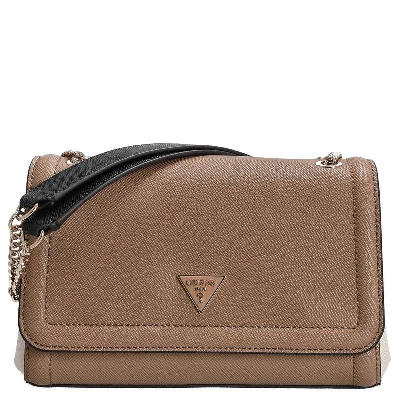 Guess Noelle II Xbody Flap - Bolso bandolera 24 cm (tan multi)
