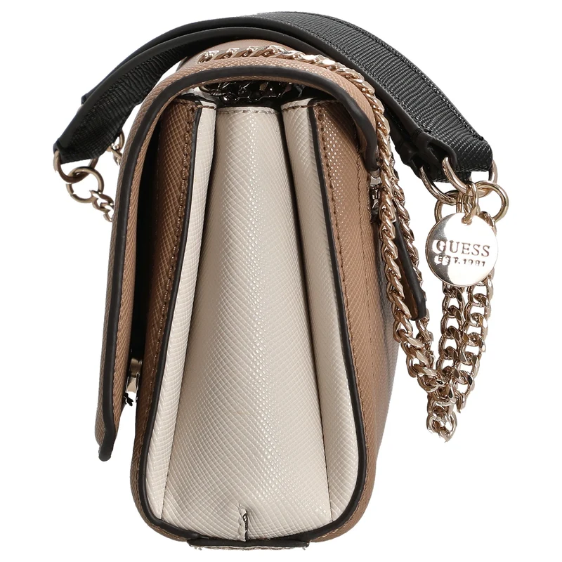 Guess Noelle II Xbody Flap - Bolso bandolera 24 cm (tan multi)