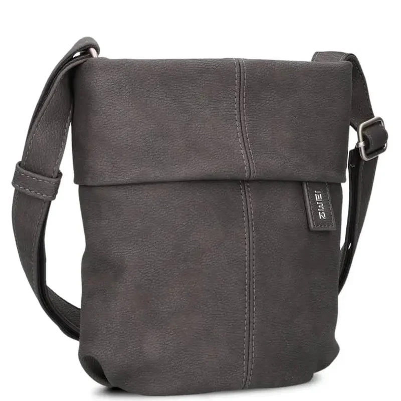 zwei Mademoiselle M45 - Bolso de hombro 22 cm (nubuk-stone)