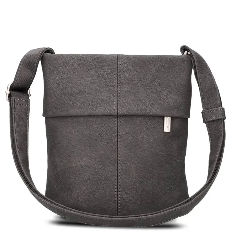 zwei Mademoiselle M45 - Bolso de hombro 22 cm (nubuk-stone)