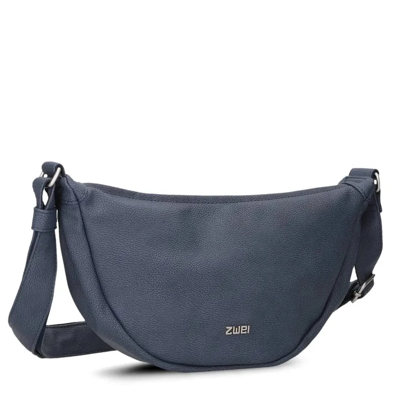 zwei Mademoiselle M50 - Bolso bandolera 32 cm (nubuk-blue)
