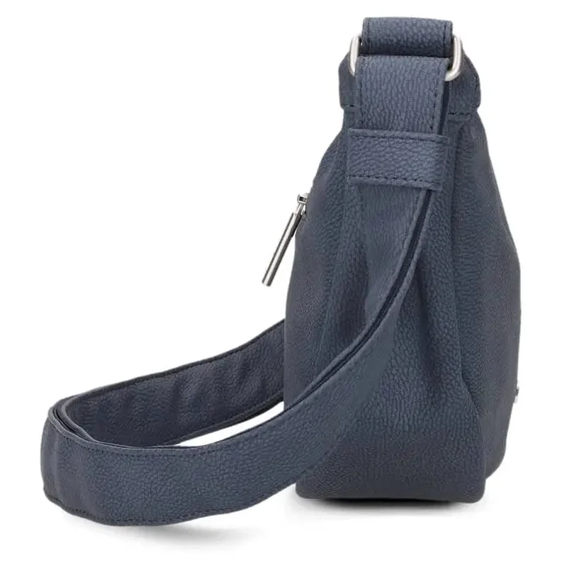 zwei Mademoiselle M50 - Bolso bandolera 32 cm (nubuk-blue)