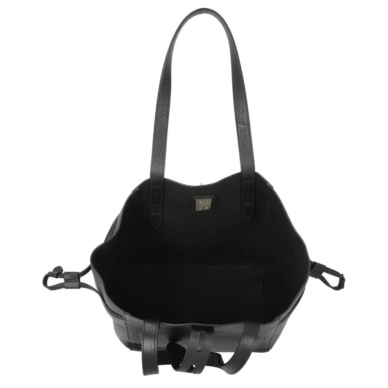 Furla Net - Bolso de mano 28 cm M (negro)