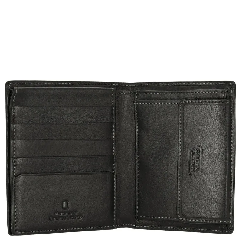 Camel Active Vegas - Cartera 14cc 12.5 cm RFID (schwarz)