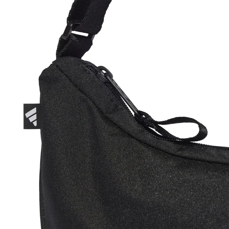 adidas Linear Essentials - Bolso bandolera 25 cm (black/silver metallic)