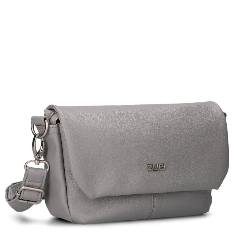 zwei Mademoiselle M40 - Bolso bandolera 25 cm (foggy)