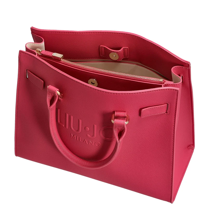 Liu Jo Halona - Bolso L 32 cm (dark pink)