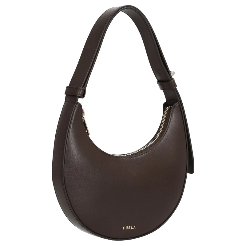Furla Delizia Mini - Bolso de hombro 20,5 cm (color ciccolato)